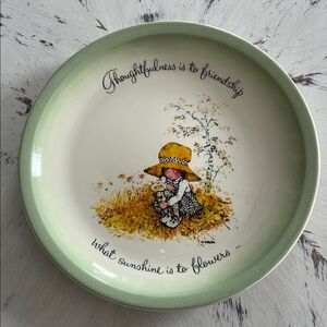 Holly Hobbie Collector Plate